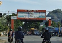 Asal Muasal Nama dan Kekaraengan Bungoro Perempatan Bungoro-Jalan Poros-Biringkassi-Tonasa II. (foto: ist/*)