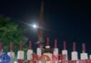Monumen Badik di Kabupaten Bone: Simbol Sejarah, Kehormatan, dan Falsafah Hidup Orang Bugis Monumen Kawali di Titik 0 Kilomer Kabupaten Bone. (foto: ist/*)